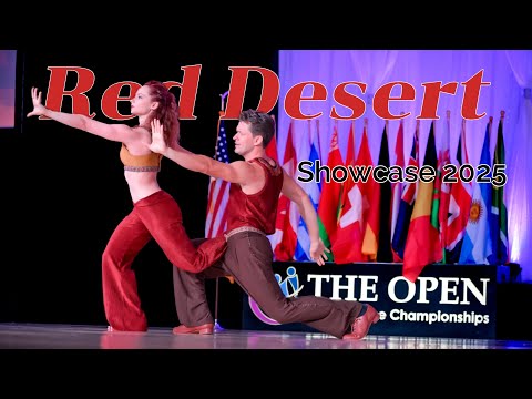 Red Desert | West Coast Swing Showcase 3rd Place | The Open 2025 | Chantelle & Joel