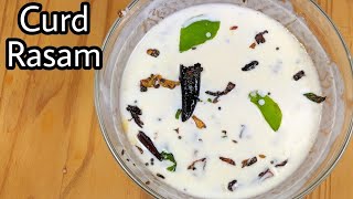 Curd Rasam/Yogurt Rasam/Perugu Charu/Majjiga Charu!