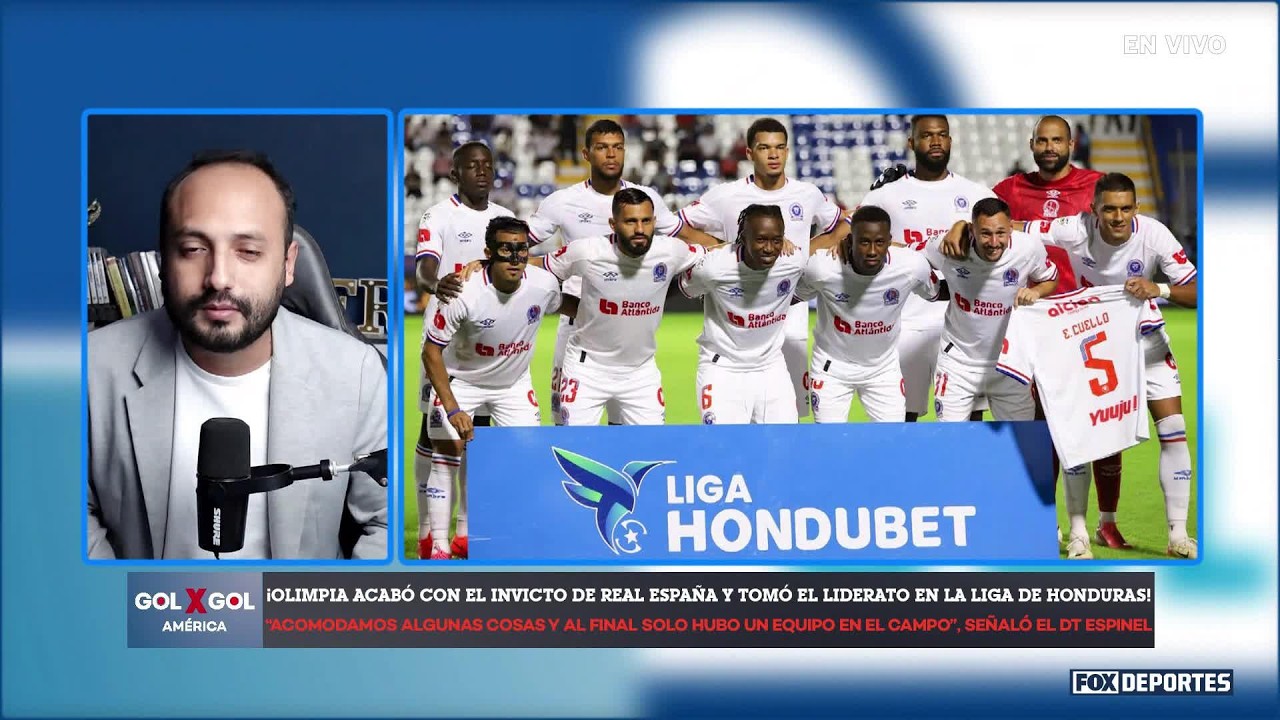 OLIMPIA 2-1 REAL ESPAÑA | El 'León' es el nuevo líder en Honduras | GolXGol
