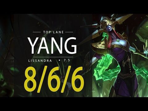 LOL ProTV - Yang - LISSANDRA TOP vs NAUTILUS (14/03/2017)