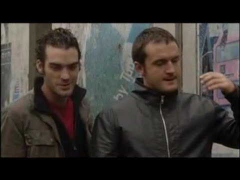 EastEnders - Danny Moon Vs. Andy Hunter/Jake Moon Punches Andy Hunter (21st January 2005)