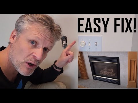 EASY: Fix Gas Fireplace Not Starting