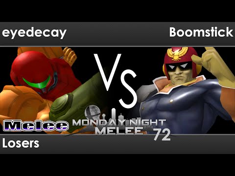 MNM 72 - eyedecay (Samus, Dr. Mario) vs Boomstick (C Falcon, Falco) Losers - Melee