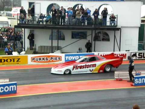 Firestorm Jet Car Santa Pod Easter 2009