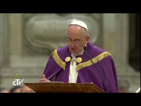 Pope announces the Jubilee of the Holy Year of Mercy