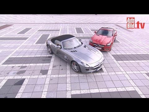 Mercedes SLS vs. SLK