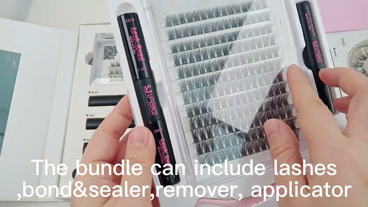 Custom DIY Lash Extensions Kit with Private Label Eyelash Box