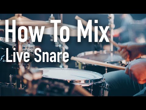 How to Mix LIVE Snare Drum | Gate, EQ, Compression, Parallel #drums #snaredrum