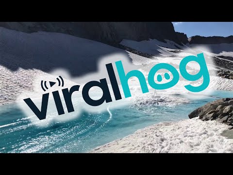 Pond Skimming the Fountain of Youth in Tahoe || ViralHog