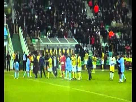 Bagarre générale lors du match FC Nantes - AC Ajaccio: l'integrale