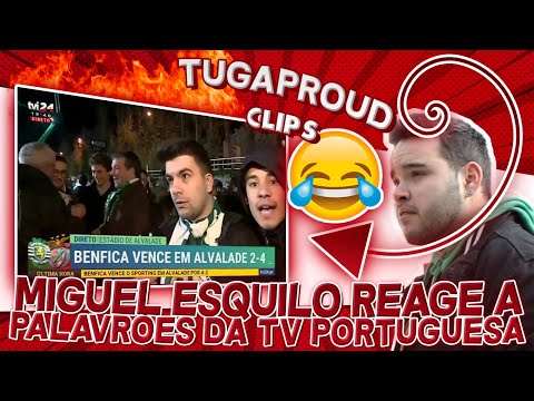 MIGUEL ESQUILO REAGE A OS MELHORES PALAVRÕES DA TV PORTUGUESA | TWITCH Stream
