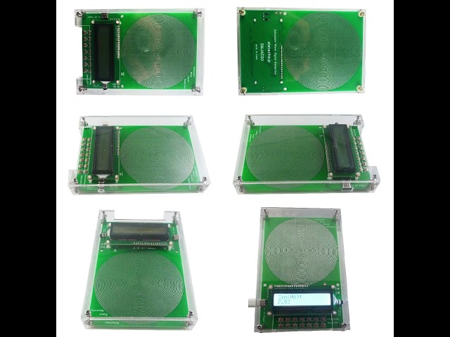 Vídeo relacionado con CWOQOCW Generador de onda sinusoidal 001Hz a 100kHz Frecuencia ajustable para terapia de ondas Schumann para MINI USB Powered Silver Acrylic Case (sin estuche)