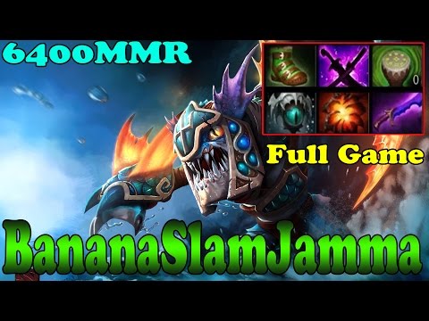 Dota 2 - BananaSlamJamma 6400 MMR Plays Slark - Full Game - joinDOTA League #8