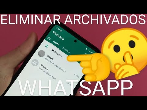 Archiva tus chats sin eliminarlos