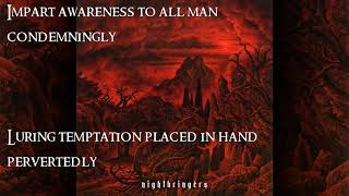 The Black Dahlia Murder - Of God and Serpent of Spectre and Snake (lyric video)