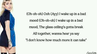 Miley Cyrus - Bad Mood (lyrics)