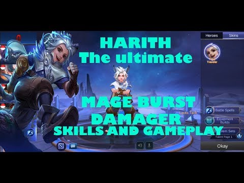 Harith gameplay and skill mobile legends new hero
