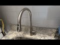 Kohler Simplice High Arch Pull Down 3 Spray Faucet