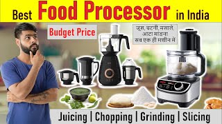 Best Food Processor 2025 | Food Processor In india | 4 Best Atta Kneader Juicer & Mixer In India