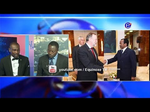 THE 6PM NEWS (Tibor Nagy met Paul BIYA) MONDAY MARCH 18th 2019 - EQUINOXE TV