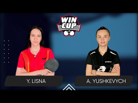 09:00 Yaroslava Lisna -  Anastasiia Yushkevych 05.02.2025 WINCUP Women Professional. TABLE 1