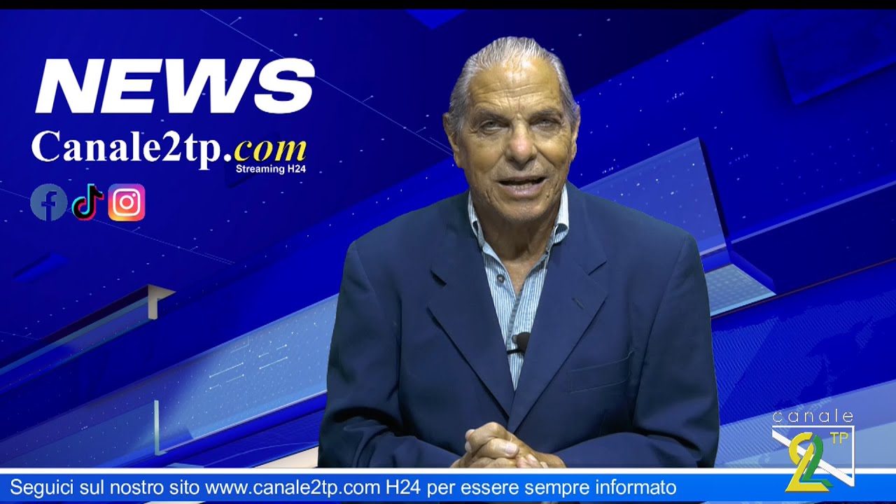 TG NEWS 09 Dicembre 2025 Siamo LIVE sul sito canale2tp com, lascia un like nelle nostre pagine socia