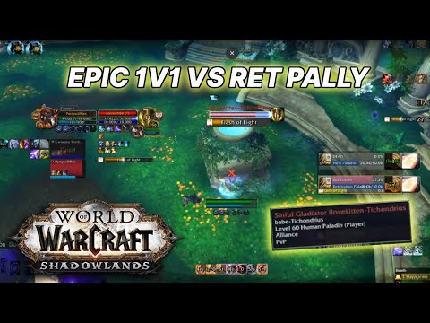 Frost DK 2V2 (DESTROYS R1 Ret Pally In 1v1) - 9.1 Shadowlands PvP