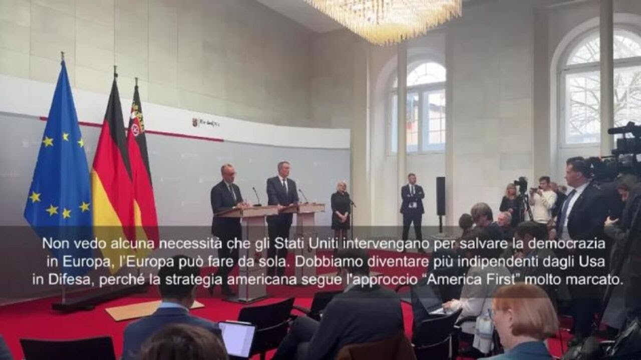 Merz a Trump: Gli Usa non devono salvare la democrazia in Europa, se serve facciamo da soli