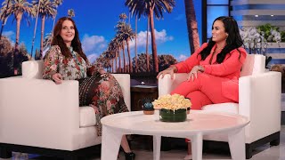 Megan Mullally Didn't Know Much About Demi Lovato Before 'Will &amp; Grace'