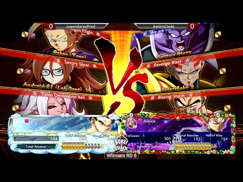 DBFZ | COM 102 | Legendaryy Pred vs Axeice | GODLIKE SET!!!!