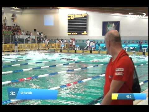 Serie 18 dei 50 Farfalla  Assoluti Maschi Master - Campionati Regionali Masters 2014 di Veneto e Fr