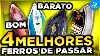 Qual Melhor FERRO DE PASSAR ROUPA Para 2025? CONFIRA Os 4 Melhores Ferros de Passar Roupa!