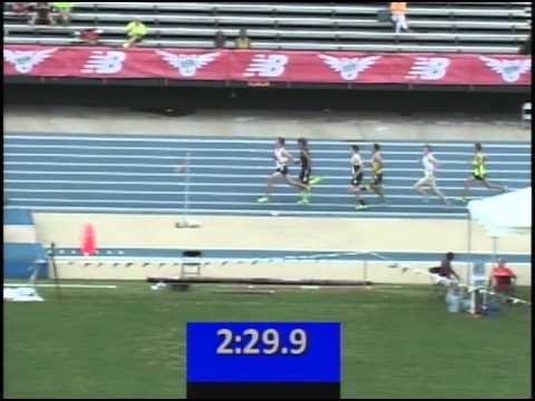 Boys Mile Championship Section 2 - New Balance Nationals Outdoor 2013