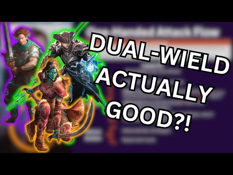 Dual-Wielding vs. Great Weapons vs. Polearms (2024 Dungeons & Dragons Player's Handbook)