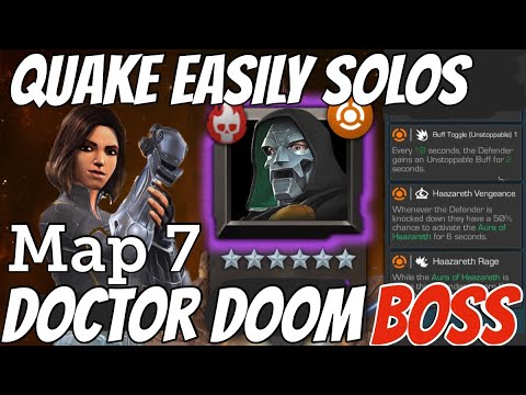 Quake OBLITERATES Map 7 Doctor Doom Boss - EASY Solo!