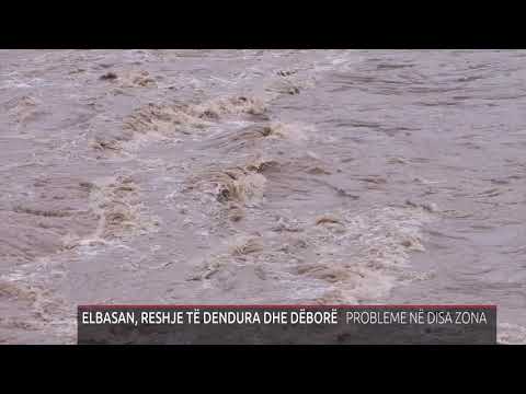 ELBASAN, RESHJE TË DENDURA DHE DËBORË