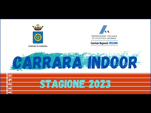 Carrara Indoor 14 e 15 gennaio 2023