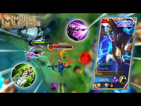 BOD + ULTI = BANTAI! GAMEPLAY TOP GLOBAL MARTIS 3000 MATCH - Mobile Legends