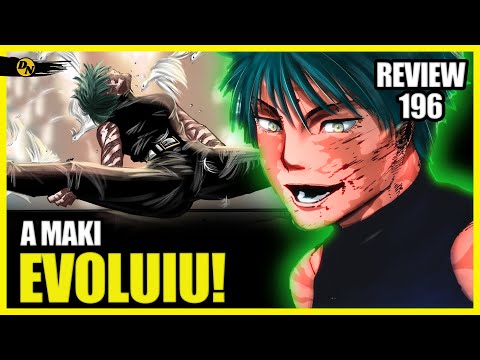 A MAKI EVOLUIU NOVAMENTE! (Review de Jujutsu Kaisen | Capítulo 196)