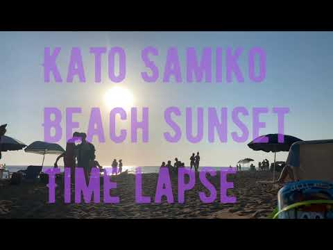 Kato Samiko, Ilia, Western Greece beach sunset time lapse