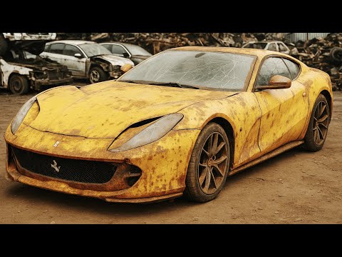 Thumbnail for Ferrari 812 Superfast Restoration | From Junkyard Wreck to V12 Masterpiece by Ferrari 812 Superfast