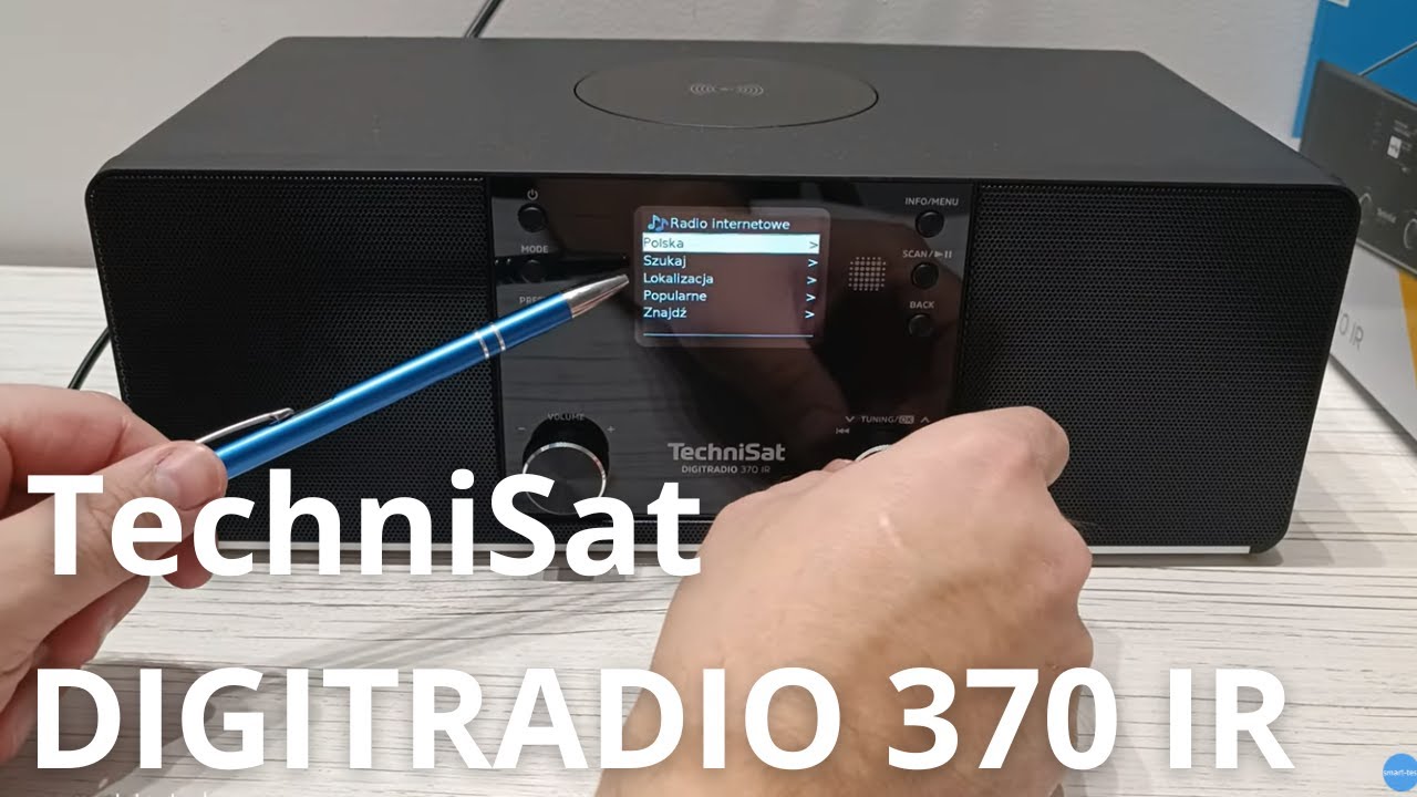 TechniSat DIGITRADIO 370 IR - radio FM i DAB+, radio internetowe, Bluetooth, AUX, USB - recenzja