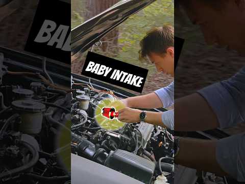 Tiny Air Filter for HP gains?? #b18b1 #projectcar #fyp