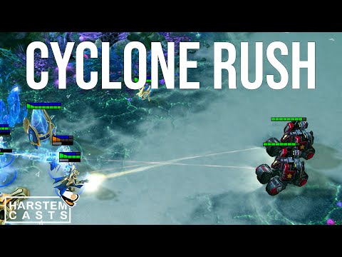Clem's BRILLIANT Cyclone BUILD Versus MaxPax (StarCraft 2)