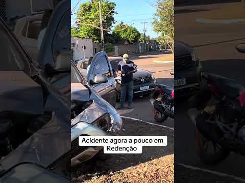 Acidente agora a pouco em Redenção para