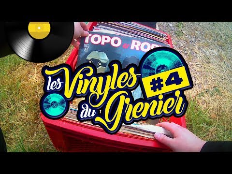 Monsieur Vinyl | LES VINYLES DU GRENIER #04 : des 45 Tours et des Laserdiscs !