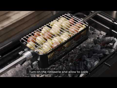 Everdure FUSION™, HUB™ & HUB II - How to: Using the Rotisserie Cage