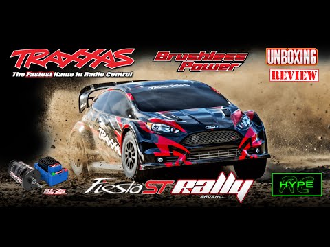 Unboxing, Bashing, & Speed Running the brand NEW *BRUSHLESS* TRAXXAS Ford Fiesta ST Rally BL-2-s