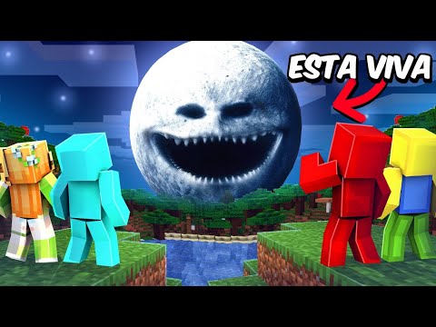 Surviving THE MOON AWAKENS in Minecraft!