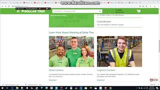 I Look At The Dollar Tree Careers Website & Every Job For Me Website